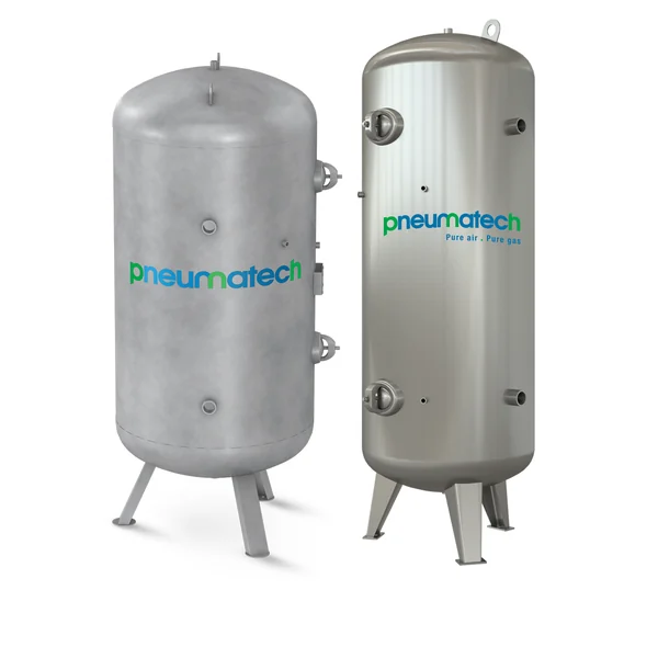 ASME certified compressed air receiver tanks